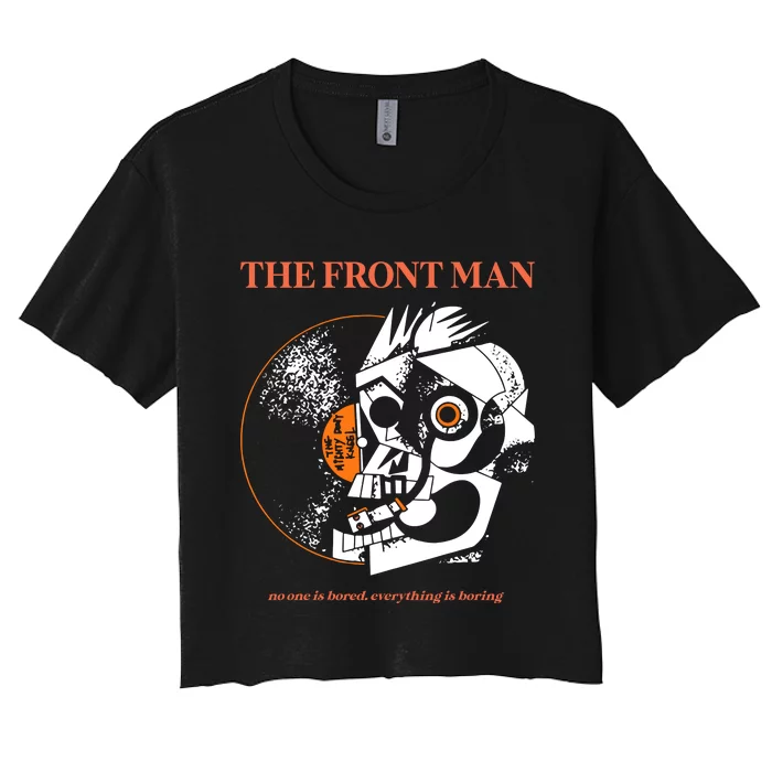 The Front Man Women's Crop Top Tee