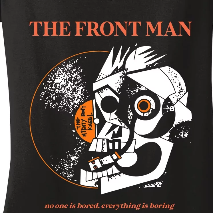 The Front Man Women's V-Neck T-Shirt