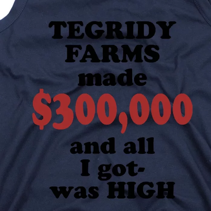 Tegridy Farms Made 300000 Tank Top