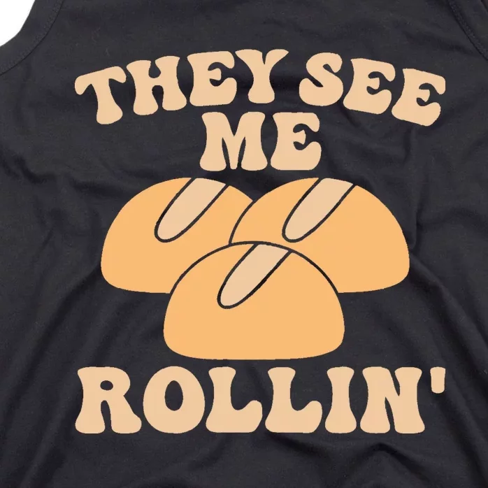 Thanksgiving Family Matching Outfit They See Me Rollin Tank Top