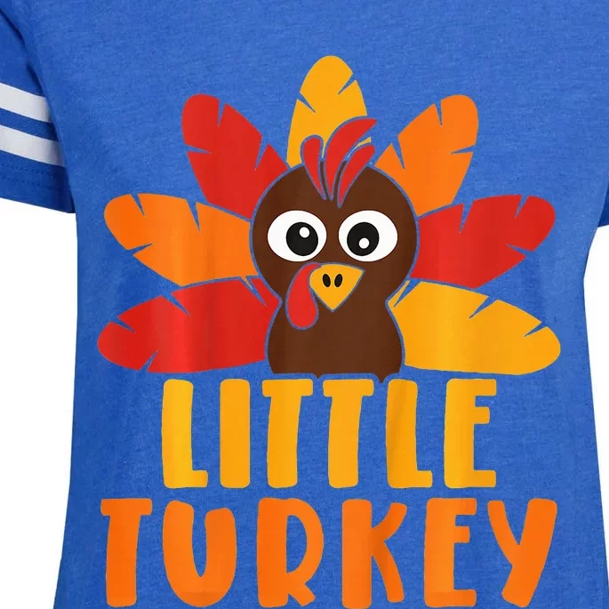 Thanksgiving Family Matching Outfit For Turkey Enza Ladies Jersey Football T-Shirt