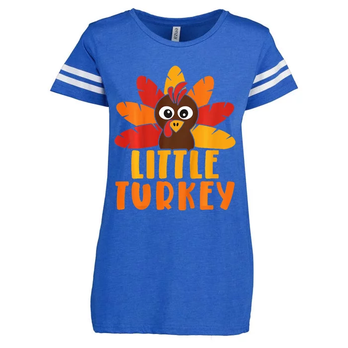 Thanksgiving Family Matching Outfit For Turkey Enza Ladies Jersey Football T-Shirt