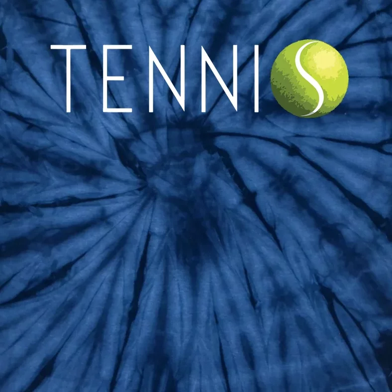 Tennis For Men Women Cool Text Tennis Ball Tie-Dye T-Shirt