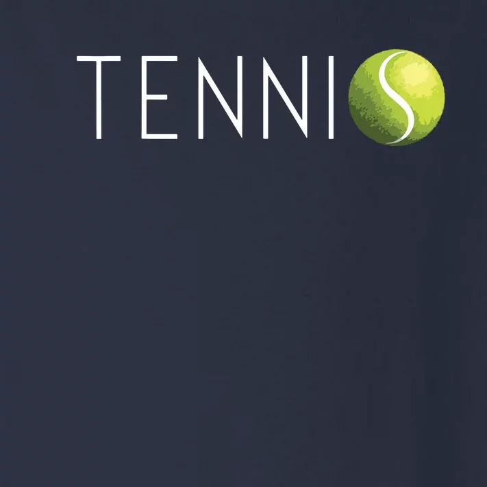 Tennis For Men Women Cool Text Tennis Ball Toddler Long Sleeve Shirt