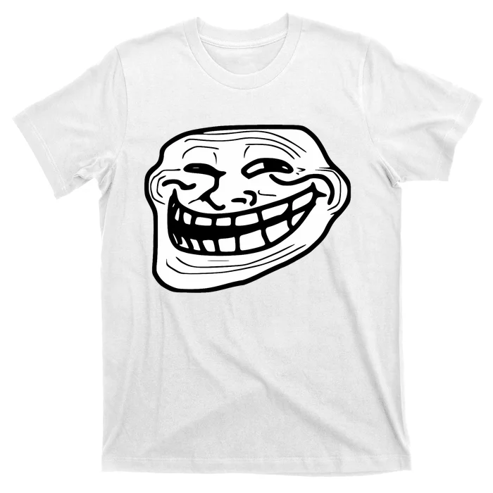 Troll Face Meme Funny Dank Meme Troll Face T-Shirt