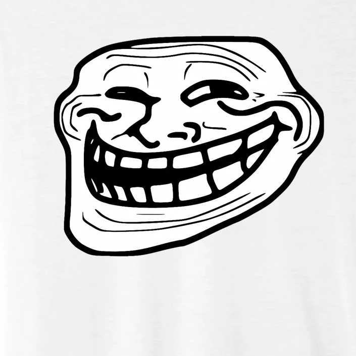 Troll Face Meme Funny Dank Meme Troll Face ChromaSoft Performance T-Shirt