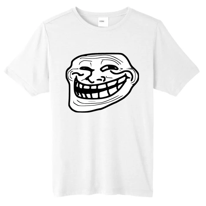 Troll Face Meme Funny Dank Meme Troll Face ChromaSoft Performance T-Shirt