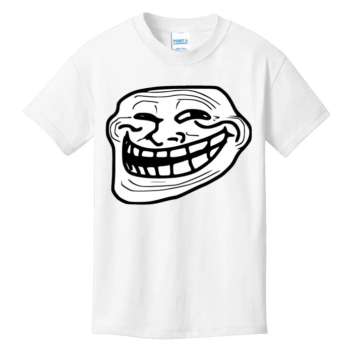 Troll Face Meme Funny Dank Meme Troll Face Kids T-Shirt