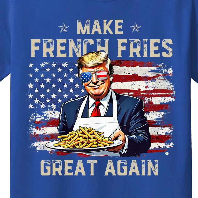 Trump Funny Make Fries Great Again Kids T-Shirt