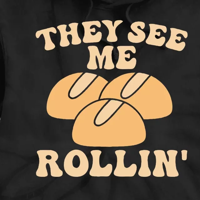 Thanksgiving Family Matching Outfit They See Me Rollin Tie Dye Hoodie