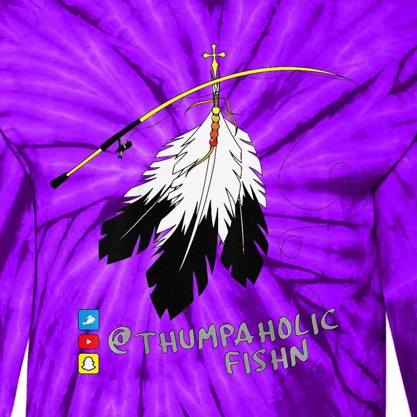 Thumpaholic Fishn Merch Tie-Dye Long Sleeve Shirt