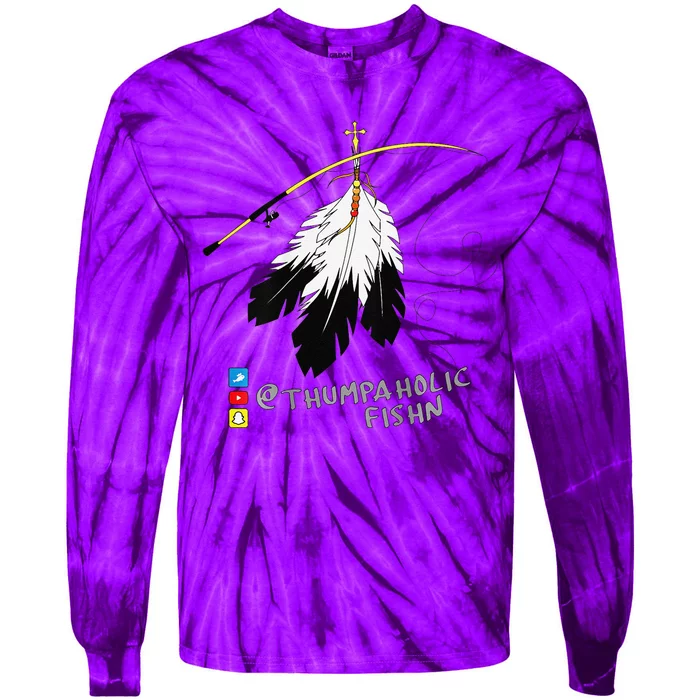 Thumpaholic Fishn Merch Tie-Dye Long Sleeve Shirt