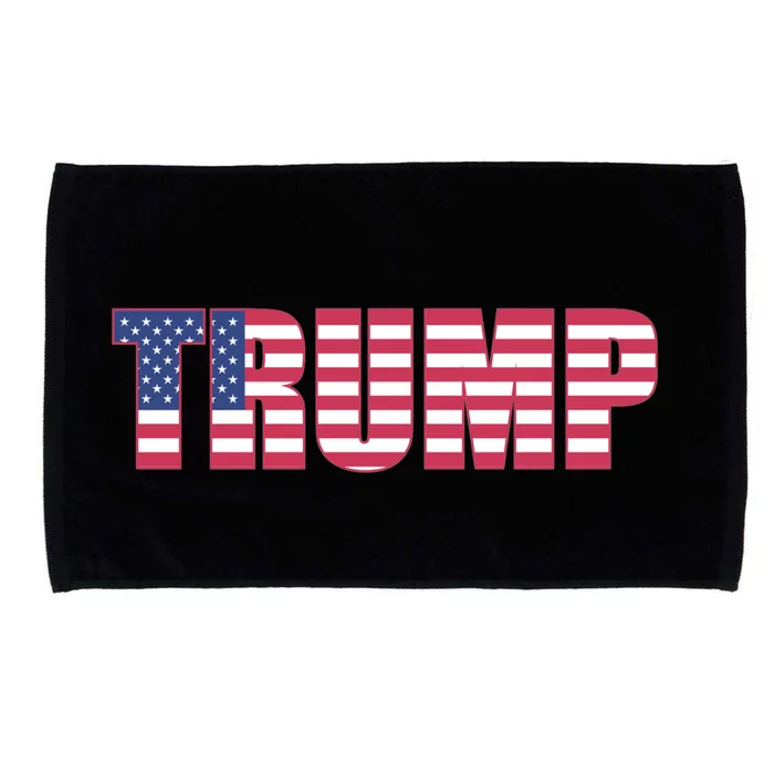 Trump Flag Meaningful Gift Microfiber Hand Towel