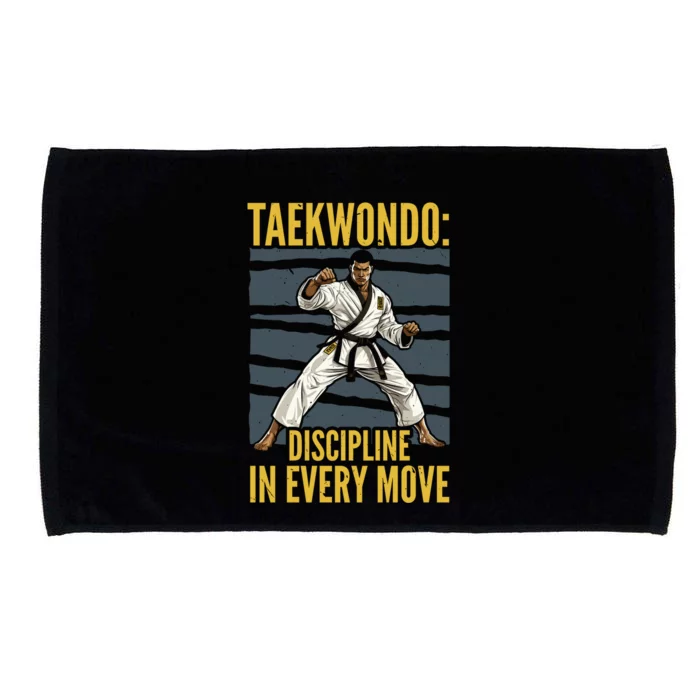 Taekwondo Fighter Martial Artist Mixed Martial Arts Mma Gift Microfiber Hand Towel