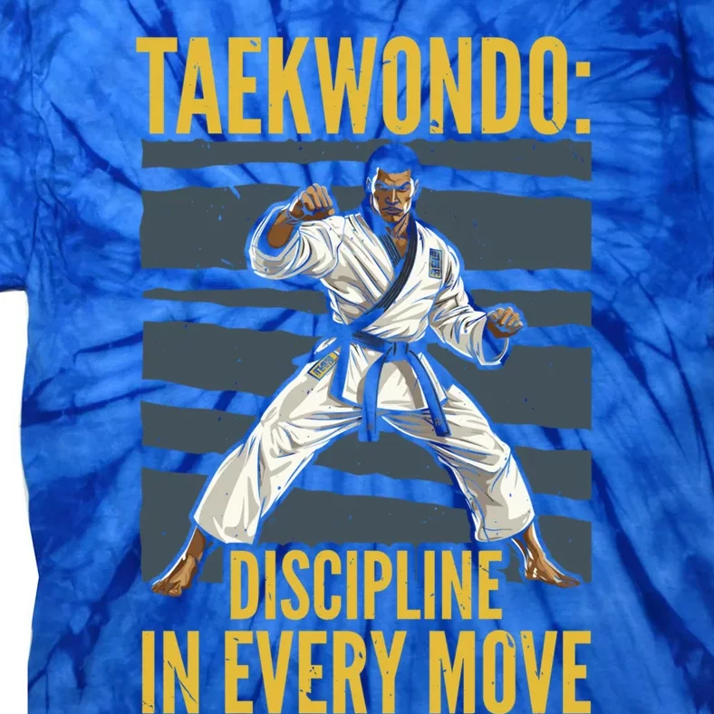 Taekwondo Fighter Martial Artist Mixed Martial Arts Mma Gift Tie-Dye T-Shirt