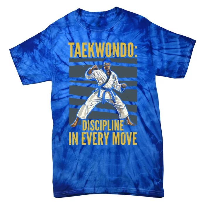 Taekwondo Fighter Martial Artist Mixed Martial Arts Mma Gift Tie-Dye T-Shirt