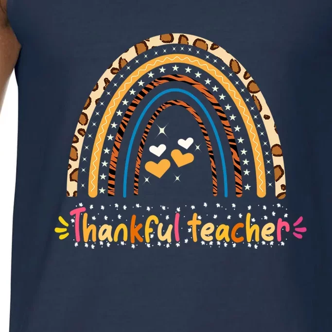 Thankful For My Beautiful Teacher Love Vibes Gift Comfort Colors® Tank Top