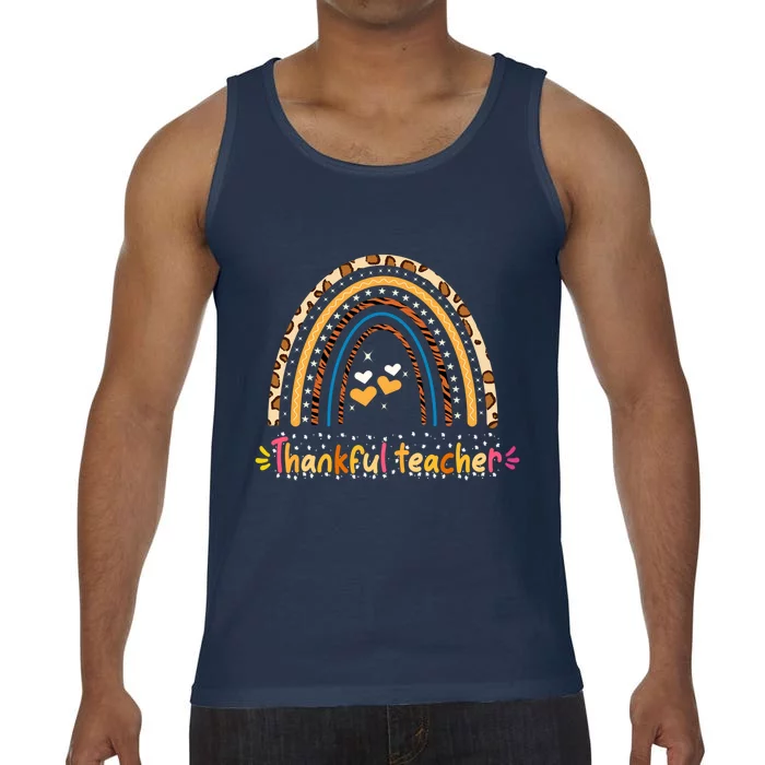 Thankful For My Beautiful Teacher Love Vibes Gift Comfort Colors® Tank Top