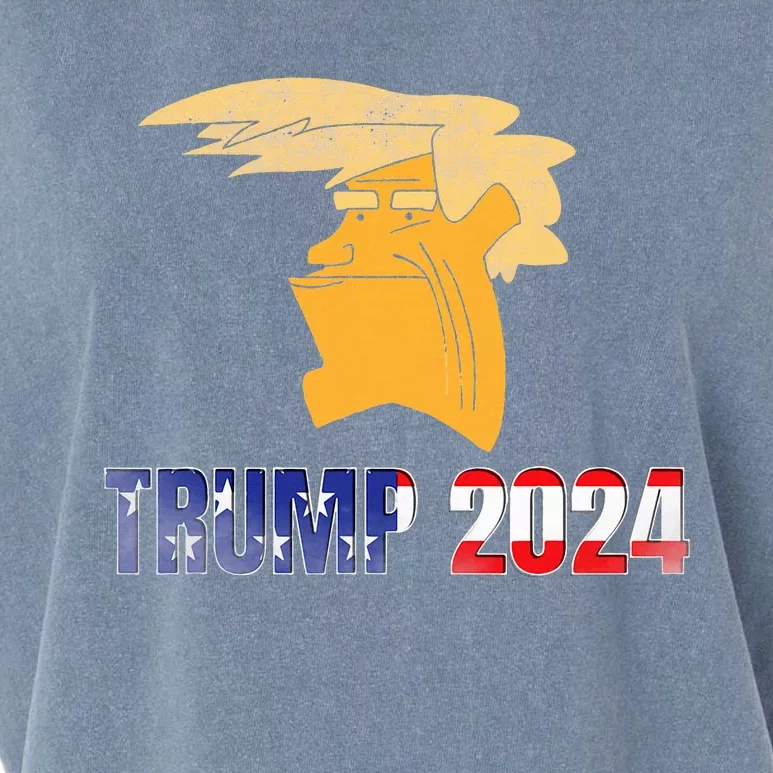 Trump Face Meme Trump 2024 Trump Merchandise. Garment-Dyed Women's Muscle Tee