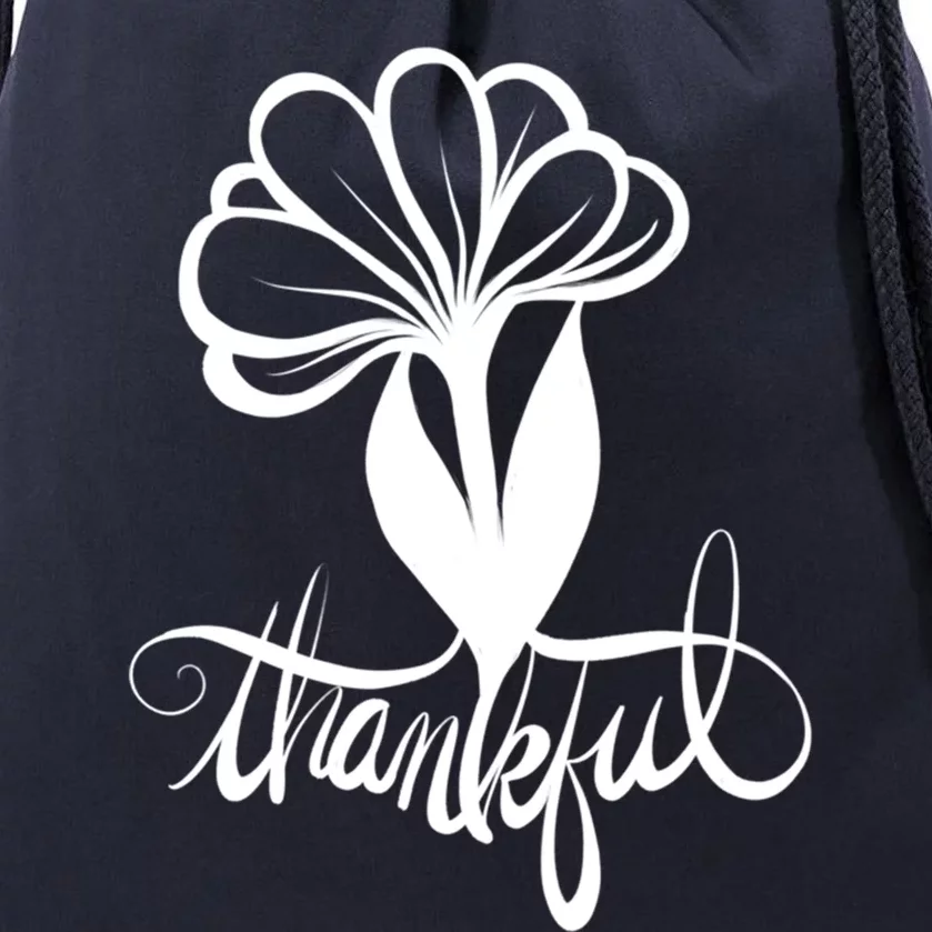 Thankful For My Life Love And Family Gift Drawstring Bag