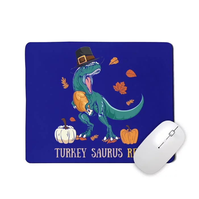 Thanksgiving Family Matching Turkey Saurus Tmeaningful Giftrex Dinosaur Gift Mousepad