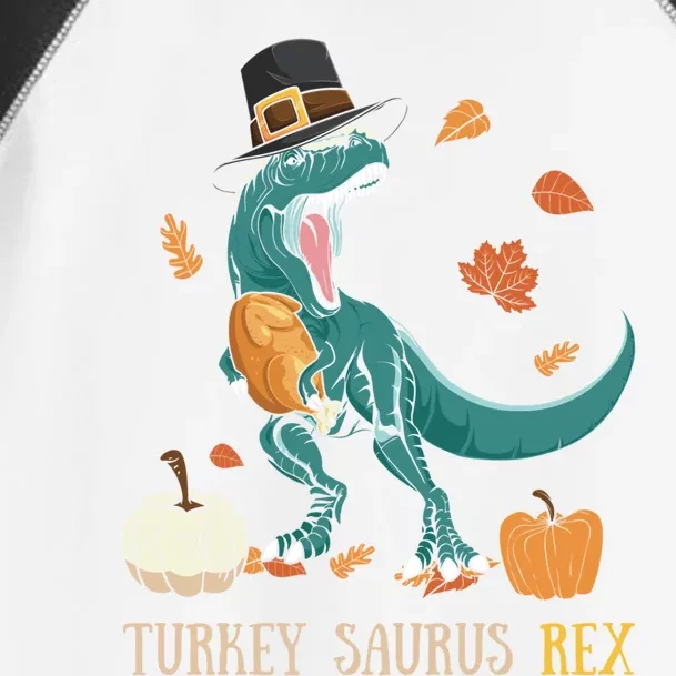 Thanksgiving Family Matching Turkey Saurus Tmeaningful Giftrex Dinosaur Gift Toddler Fine Jersey T-Shirt