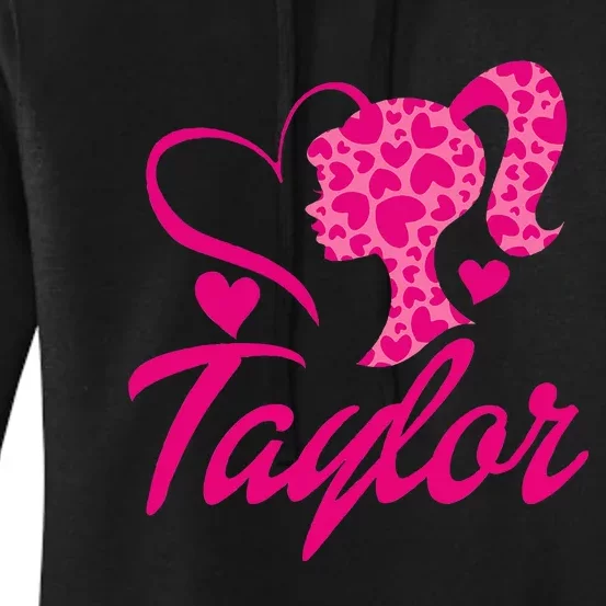 Taylor First Named Baby Birthday Women's Pullover Hoodie