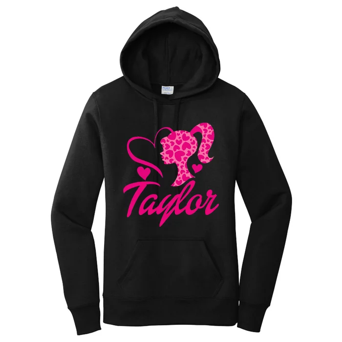 Taylor First Named Baby Birthday Women's Pullover Hoodie