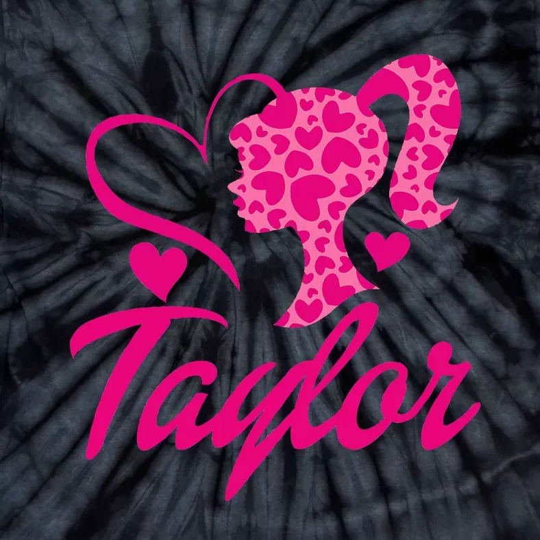 Taylor First Named Baby Birthday Tie-Dye T-Shirt