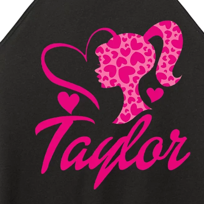 Taylor First Named Baby Birthday Women’s Perfect Tri Rocker Tank