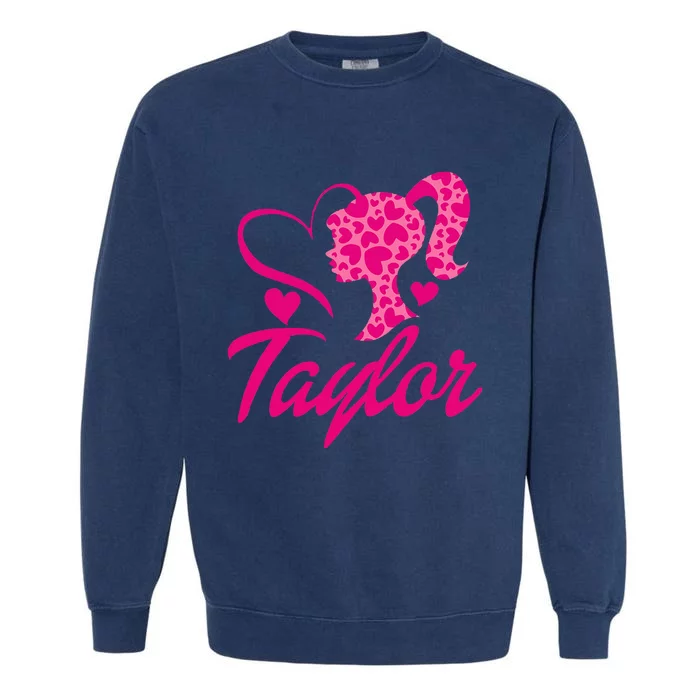 Taylor First Named Baby Birthday Garment-Dyed Sweatshirt