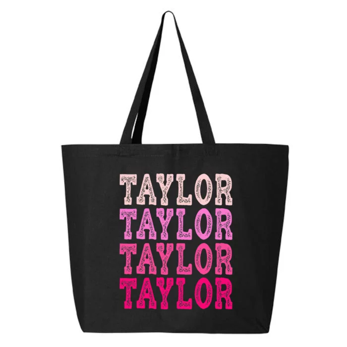 T.aylor First Named Boy Girl Baby Birthday 25L Jumbo Tote