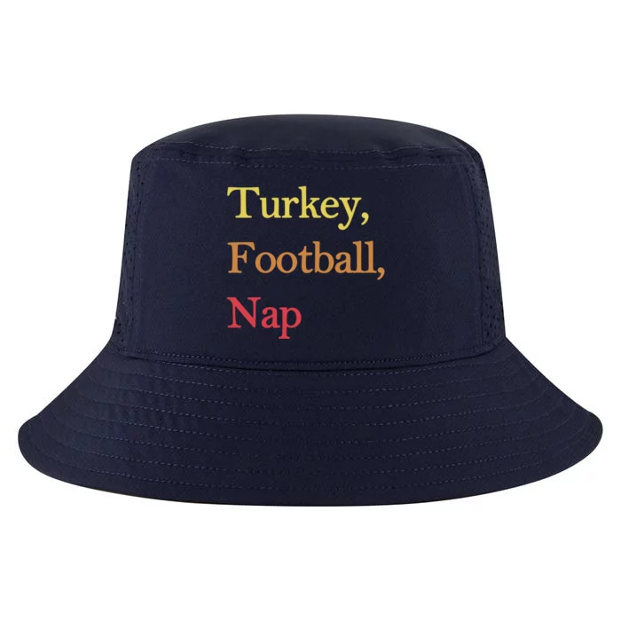 Turkey Football Nap Meaningful Gift Cool Comfort Performance Bucket Hat