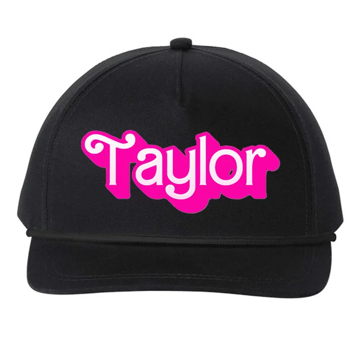 Taylor First Named Baby Birthday Snapback Five-Panel Rope Hat