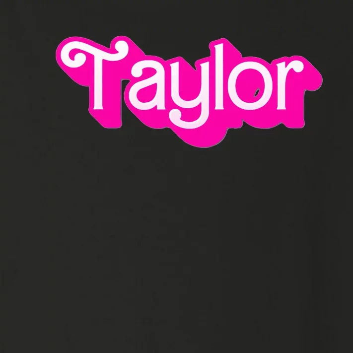 Taylor First Named Baby Birthday Toddler Long Sleeve Shirt