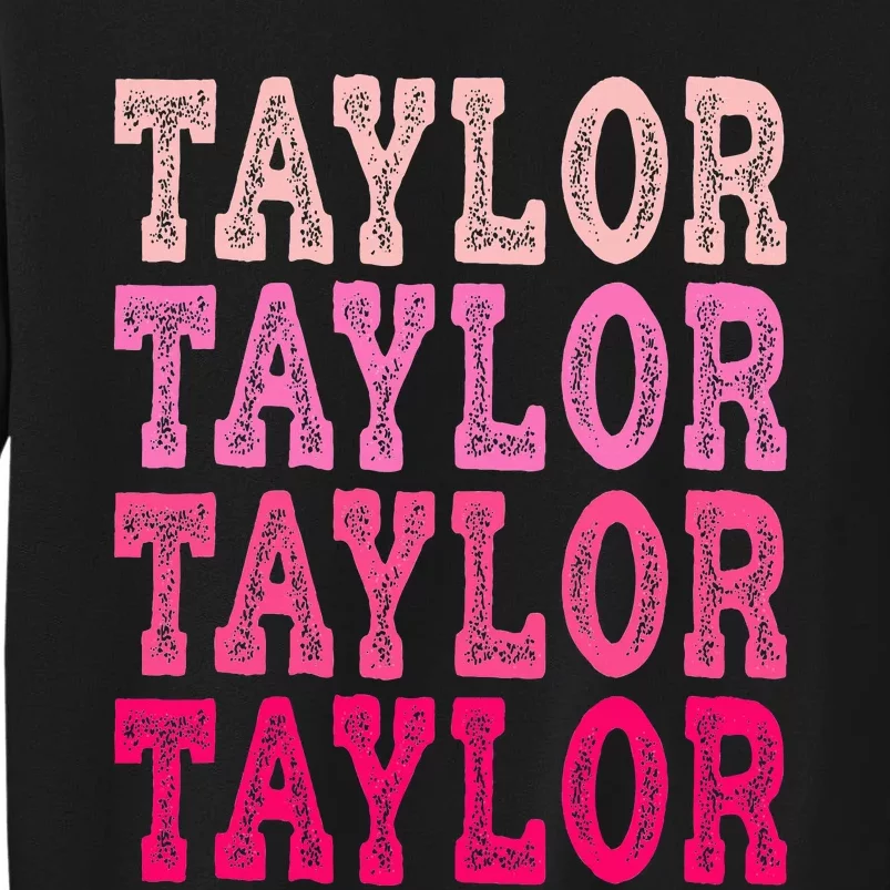 T.aylor First Named  Baby Birthday Sweatshirt