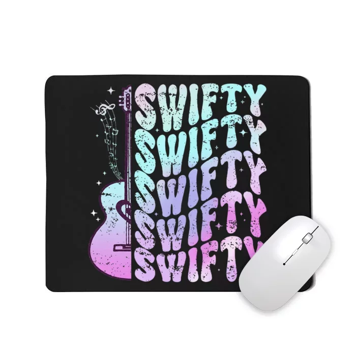 Taylor First Name I Love Taylor Girl Groovy 80S Mousepad