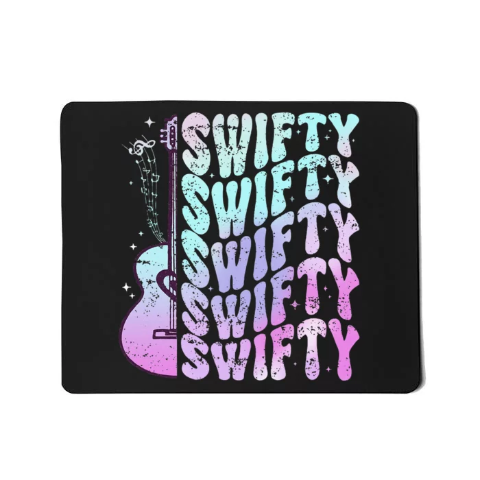 Taylor First Name I Love Taylor Girl Groovy 80S Mousepad