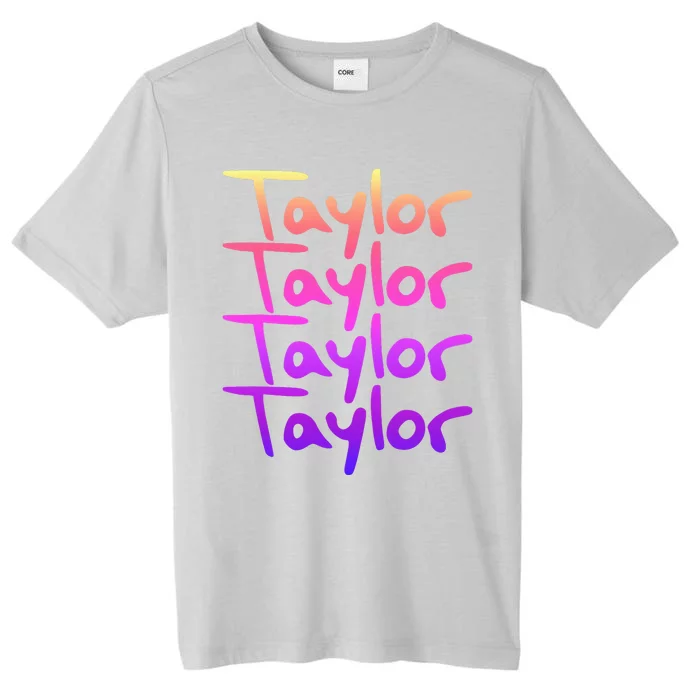 T.aylor First Named Baby funny Birthday ChromaSoft Performance T-Shirt