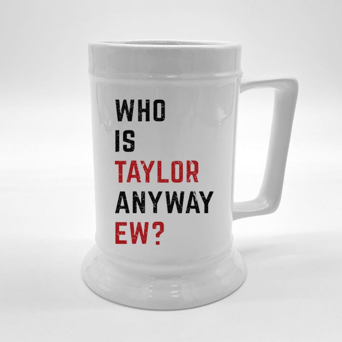 Taylor First Name Who Is Taylor Anyway Ew Groovy 80s Front & Back Beer Stein