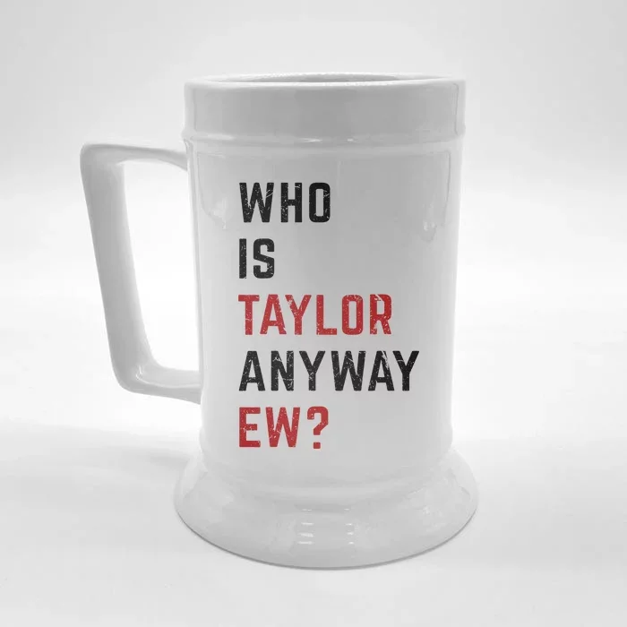 Taylor First Name Who Is Taylor Anyway Ew Groovy 80s Front & Back Beer Stein