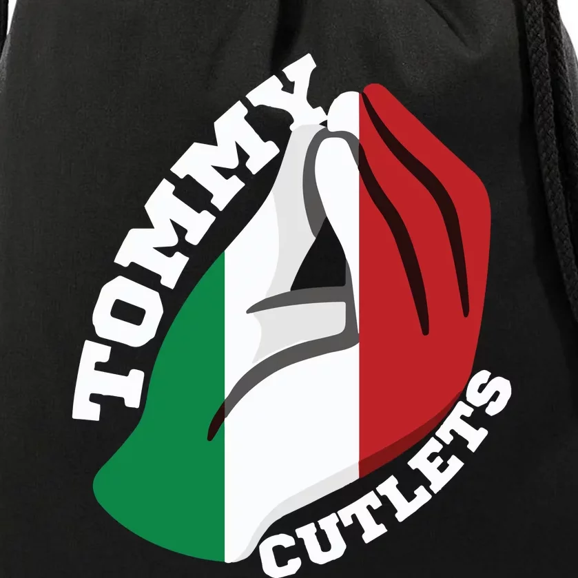 Tommy Funny Ny Football Drawstring Bag