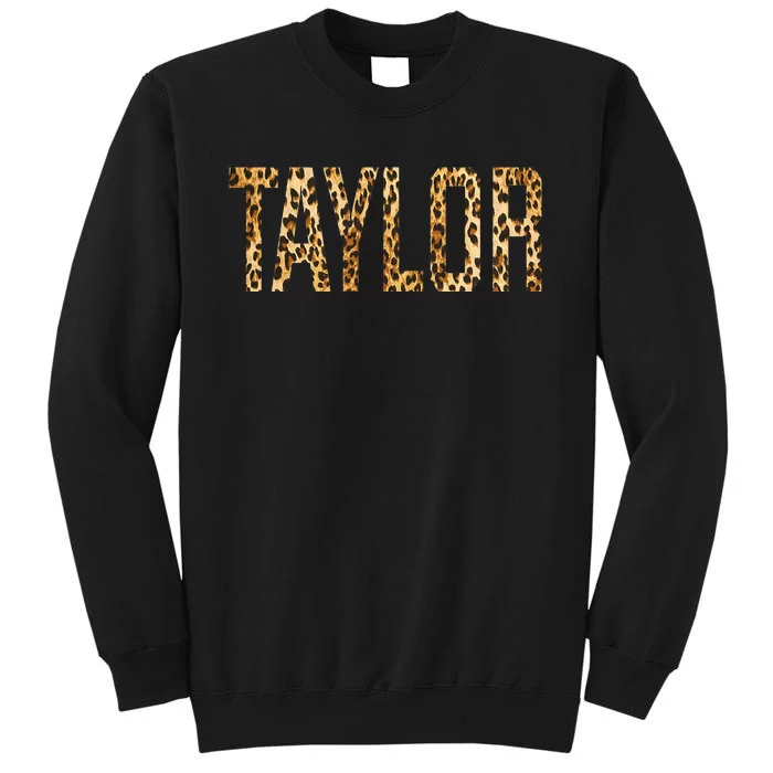 T.AYLOR First Name Personalized retro TAYLOR name Tall Sweatshirt