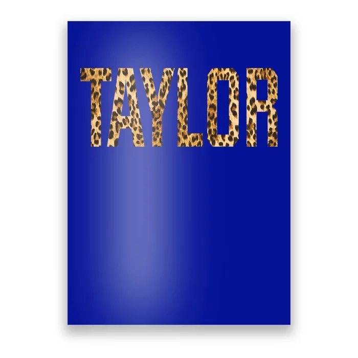 TAYLOR First Name Personalized retro TAYLOR name Poster