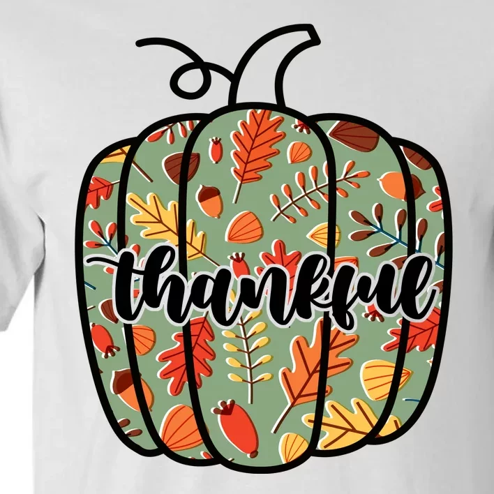 Thankful Fall Nature Pumpkin Tall T-Shirt