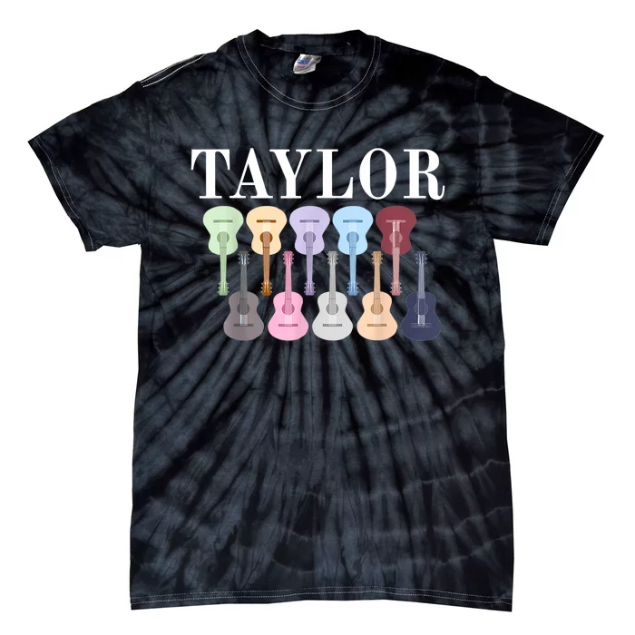 Taylor First Name Personalized Birthday Party Gift Tie-Dye T-Shirt