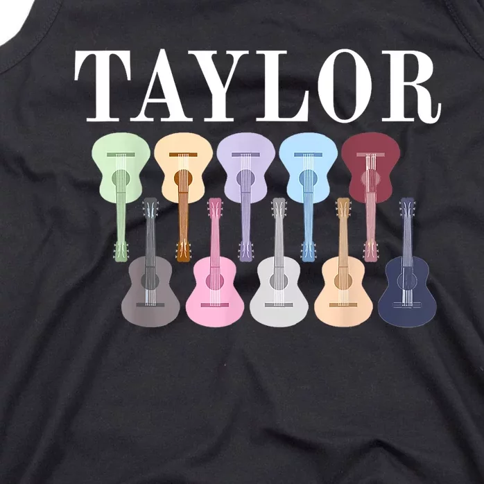 Taylor First Name Personalized Birthday Party Gift Tank Top