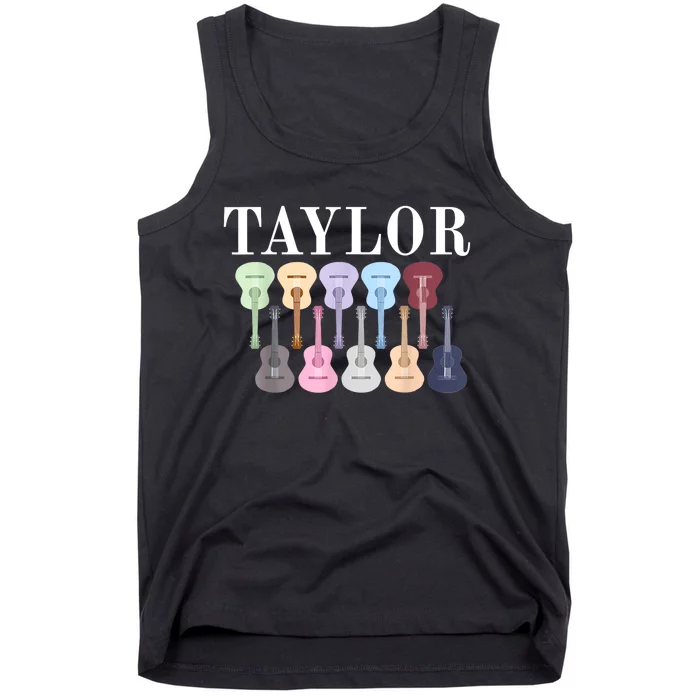 Taylor First Name Personalized Birthday Party Gift Tank Top