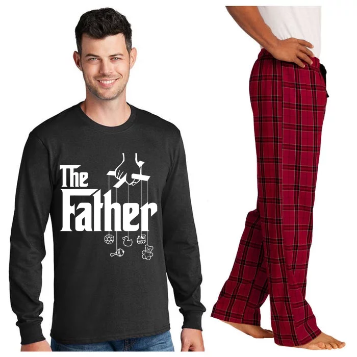 The Father New Daddy Expecting Baby Gift Long Sleeve Pajama Set