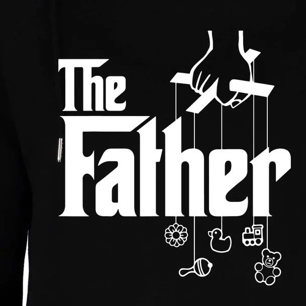 The Father New Daddy Expecting Baby Gift Womens Funnel Neck Pullover Hood